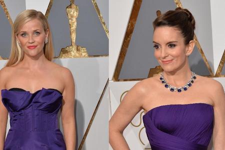 Hätten sie sich vorher mal besser abgesprochen: Reese Witherspoon und Tina Fey Hätten sie sich vorher mal besser abgesprochen: Reese Witherspoon und Tina Fey