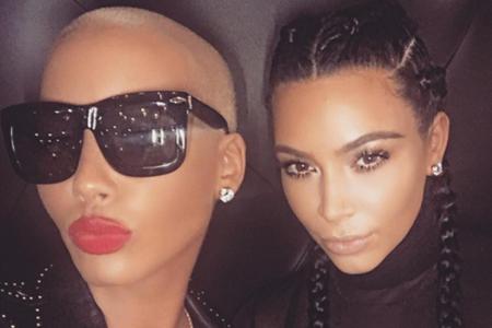 Kim Kardashian überrascht auf Instagram mit einem Versöhnungs-Selfie mit Amber Rose Kim Kardashian überrascht auf Instagram mit einem Versöhnungs-Selfie mit Amber Rose