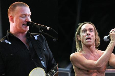 Eine gute Mischung: Josh Homme (l.) und Iggy Pop (r.) Eine gute Mischung: Josh Homme (l.) und Iggy Pop (r.)