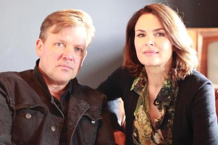 Justus von Dohnányi und Barbara Auer beim Fototermin für 