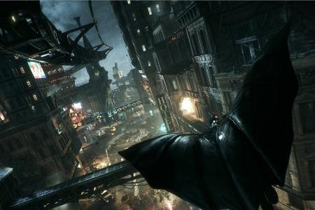 Batman gleitet auch in Batman gleitet auch in