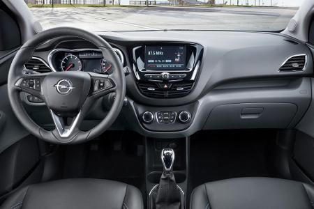 Der Innenraum des neuen Opel-Einstiegsmodells