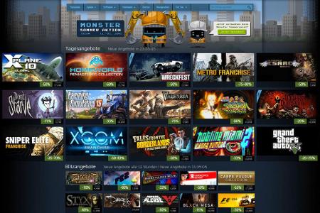 Zehn Tage lang läuft der diesjährige Steam Summer Sale Zehn Tage lang läuft der diesjährige Steam Summer Sale