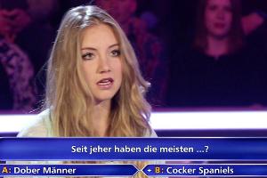 "Wer wird Millionär?": Die schnellste Kandidatin, die es ja gab