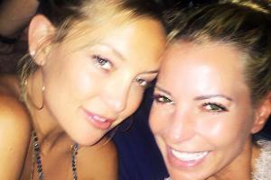 Selfie-Time bei Giulia Siegel und Kate Hudson
