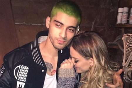 Seltsame Farbwahl: Zayn Malik präsentiert sich mit grünem Haar