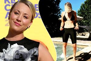 Kaley Cuoco im etwas anderen Bikini