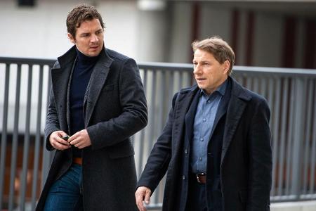 Pro oder Contra? Bootz (Felix Klare, l.) und Lannert (Richy Müller) sind sich in Sachen Stuttgart 21 uneins