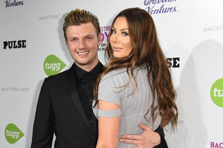 Nick Carter und Lauren Kitt bei einer Premierenfeier im Januar Nick Carter und Lauren Kitt bei einer Premierenfeier im Januar