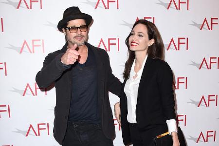Bei Brad Pitt und Angelina Jolie ist alles in Butter Bei Brad Pitt und Angelina Jolie ist alles in Butter