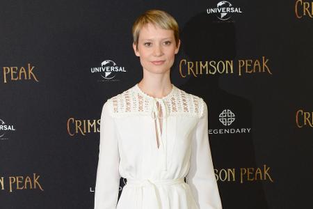 Schauspielerin Mia Wasikowska bei einem Pressetag in Berlin Schauspielerin Mia Wasikowska bei einem Pressetag in Berlin