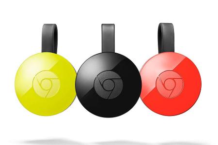 Den Chromecast 2 gibt es erstmals in drei verschiedenen Farben zu kaufen Den Chromecast 2 gibt es erstmals in drei verschiedenen Farben zu kaufen