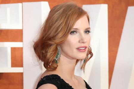 Rot wie der Planet: Jessica Chastain bei der Europa-Premiere von Rot wie der Planet: Jessica Chastain bei der Europa-Premiere von