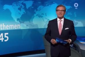 Endlich Beinfreiheit bei der "Tagesschau"
