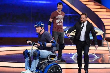 Ein Sitz-Elektroroller wurde Stefan Raab beinahe zum Verhängnis Ein Sitz-Elektroroller wurde Stefan Raab beinahe zum Verhängnis
