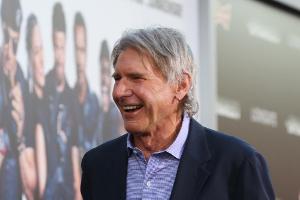 Mit dem Helikopter: Harrison Ford "crasht" eine Hochzeit