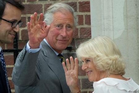 Charles und Camilla - hier beim ersten Besuch beim Charles und Camilla - hier beim ersten Besuch beim