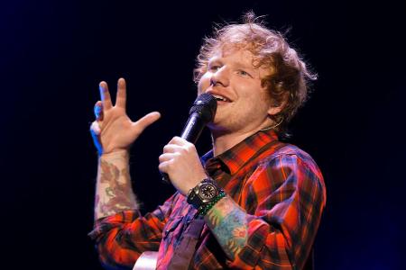 Ed Sheeran steht sehr auf Ed Sheeran steht sehr auf