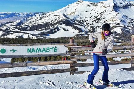Als Brasilianierin ist Gisele Bündchen andere Temperaturen gewöhnt, Skifahren scheint ihr aber trotzdem Spaß zu machen Als Brasilianierin ist Gisele Bündchen andere Temperaturen gewöhnt, Skifahren scheint ihr aber trotzdem Spaß zu machen