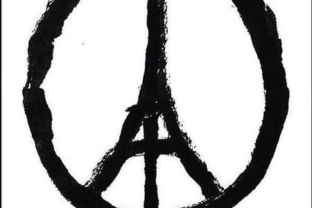 Vielen Stars posteten auf Twitter dieses Bild, um ihrer Trauer über die Geschehnisse in Paris Ausdruck zu verleihen Vielen Stars posteten auf Twitter dieses Bild, um ihrer Trauer über die Geschehnisse in Paris Ausdruck zu verleihen