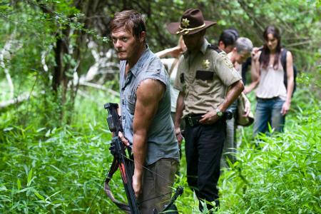 Norman Reedus als Daryl Dixon (l.) in Norman Reedus als Daryl Dixon (l.) in