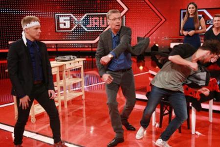 Filmreif! Jauch lässt die Fäuste fliegen Filmreif! Jauch lässt die Fäuste fliegen