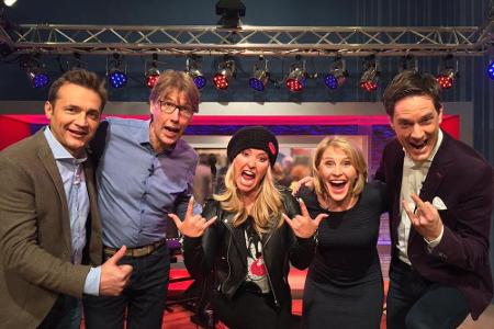 Anastacia hatte eindeutig Spaß beim Anastacia hatte eindeutig Spaß beim