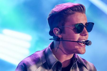 Justin Bieber, hier bei einem Auftritt im Mai, sprach mit Ellen DeGeneres offen über sein Penis-Foto Justin Bieber, hier bei einem Auftritt im Mai, sprach mit Ellen DeGeneres offen über sein Penis-Foto