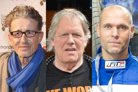Rolf Zacher, Gunter Gabriel und Thorsten Legat (v.l.) ziehen angeblich ins Dschungelcamp Rolf Zacher, Gunter Gabriel und Thorsten Legat (v.l.) ziehen angeblich ins Dschungelcamp