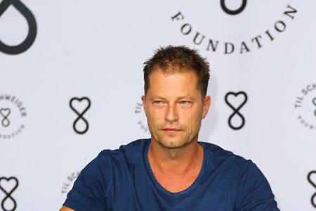 Til Schweiger bei der Präsentation seiner Stiftung im September Til Schweiger bei der Präsentation seiner Stiftung im September