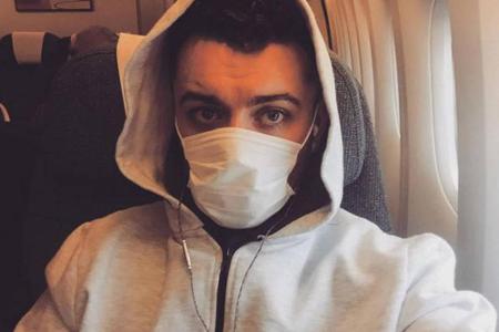 Sänger Sam Smith auf dem Weg von Japan nach Australien Sänger Sam Smith auf dem Weg von Japan nach Australien