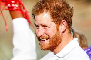 So ausgelassen war die Stimmung bei Prinz Harrys Besuch in Lesotho