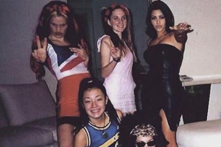 Kim Kardashian (rechts oben) als Kim Kardashian (rechts oben) als