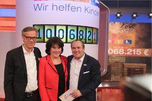 Neuer Rekord beim RTL-Spendenmarathon