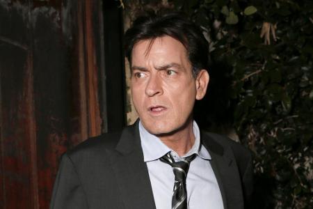 Charlie Sheen gab in der Charlie Sheen gab in der
