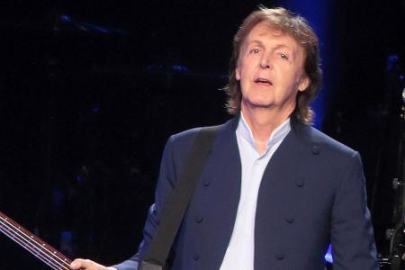 Paul McCartney während eines Konzerts in Philadelphia Paul McCartney während eines Konzerts in Philadelphia