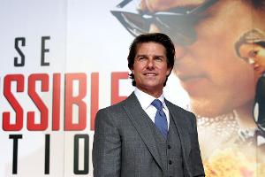 Tom Cruise bei einem Fan Screening von "Mission: Impossible - Rogue Nation" in London