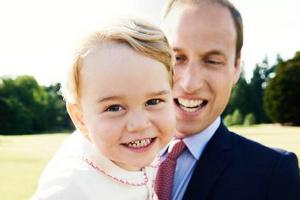 Der Baby-Prinz stiehlt allen die Show