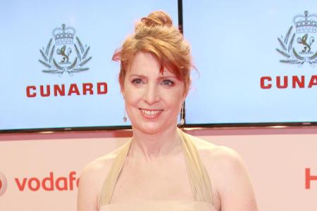 Monica Lierhaus auf dem roten Teppich der Goldenen Kamera im Februar Monica Lierhaus auf dem roten Teppich der Goldenen Kamera im Februar