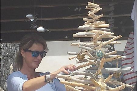 Alte Fischerbojen, nachgemacht auf Fuerteventura