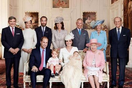 Die britischen Royals feierten eine sommerliche Taufe