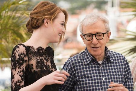 Emma Stone und Woody Allen gemeinsam in Cannes Emma Stone und Woody Allen gemeinsam in Cannes