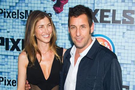 Adam Sandler mit seiner Frau Jackie bei der Weltpremiere von Adam Sandler mit seiner Frau Jackie bei der Weltpremiere von