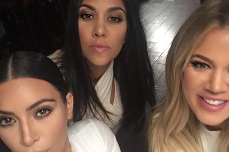 Kourtney Kardashian (Mitte) kann nach der Trennung von Scott Disick auf ihre Schwestern zählen Kourtney Kardashian (Mitte) kann nach der Trennung von Scott Disick auf ihre Schwestern zählen