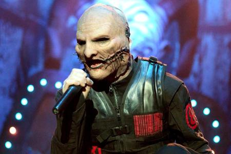 Slipknot-Sänger Corey Taylor bei einem Auftritt in Baltimore Slipknot-Sänger Corey Taylor bei einem Auftritt in Baltimore