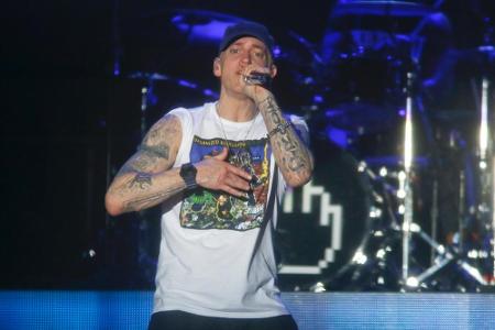 Eminem auf dem Austin City Limits Music Festival im Oktober 2014 Eminem auf dem Austin City Limits Music Festival im Oktober 2014