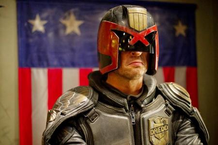 Hauptdarsteller Karl Urban als Dredd Hauptdarsteller Karl Urban als Dredd