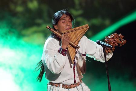 Leo Rojas beherrscht das schwierige Instrument Panflöte perfekt