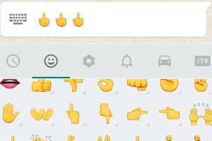 Auf dem iPhone wird's obszön: Der Stinkefinger kommt