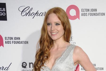 Barbara Meier auf Elton Johns Oscarparty im Februar 2015